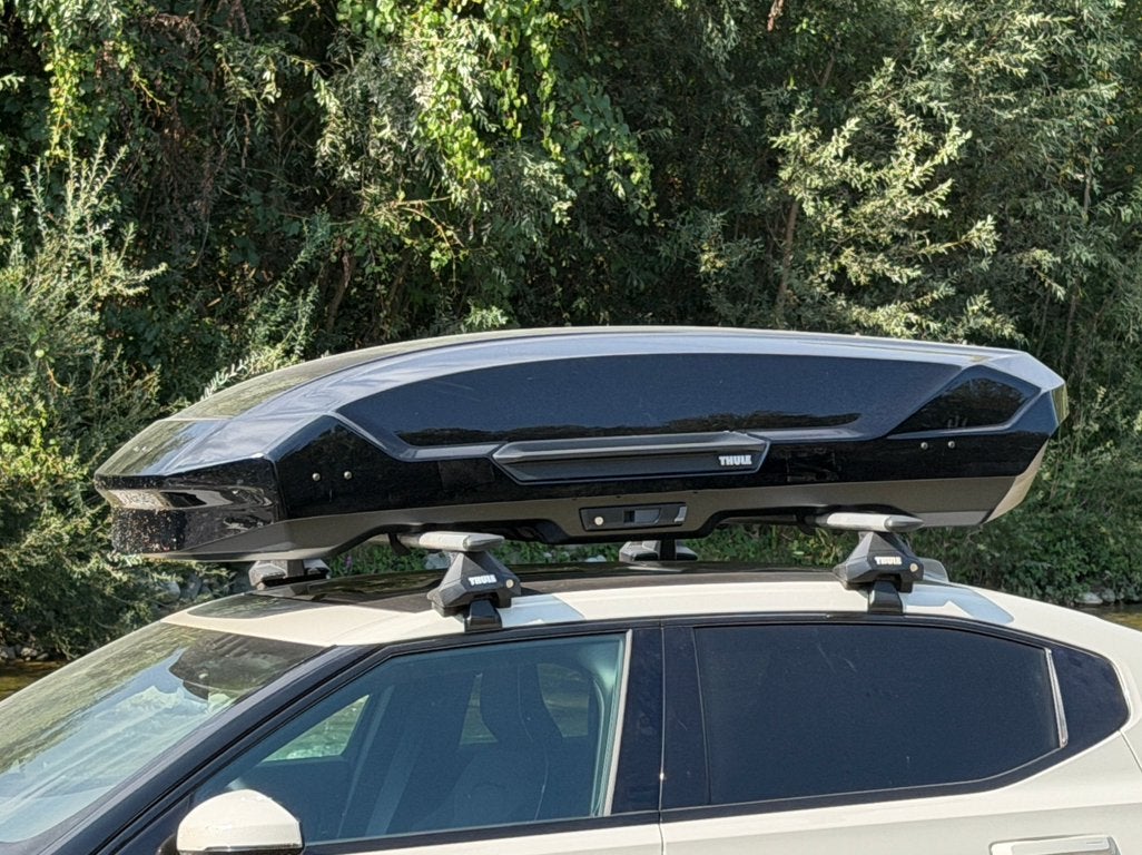 Te Huur | Thule Motion 3 L dakkoffer | 450 liter, Ophalen, Zo goed als nieuw