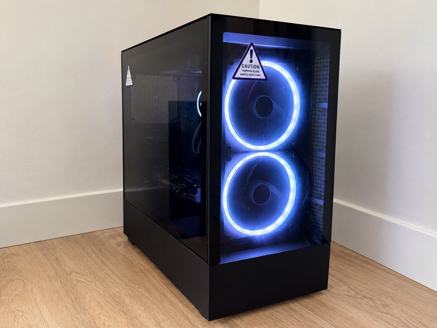 NZXT H5 Elite RGB Gaming PC-Ryzen 5 5600X-16GB-GTX 1060-SSD, Gebruikt, Ophalen of Verzenden, Gaming, SSD