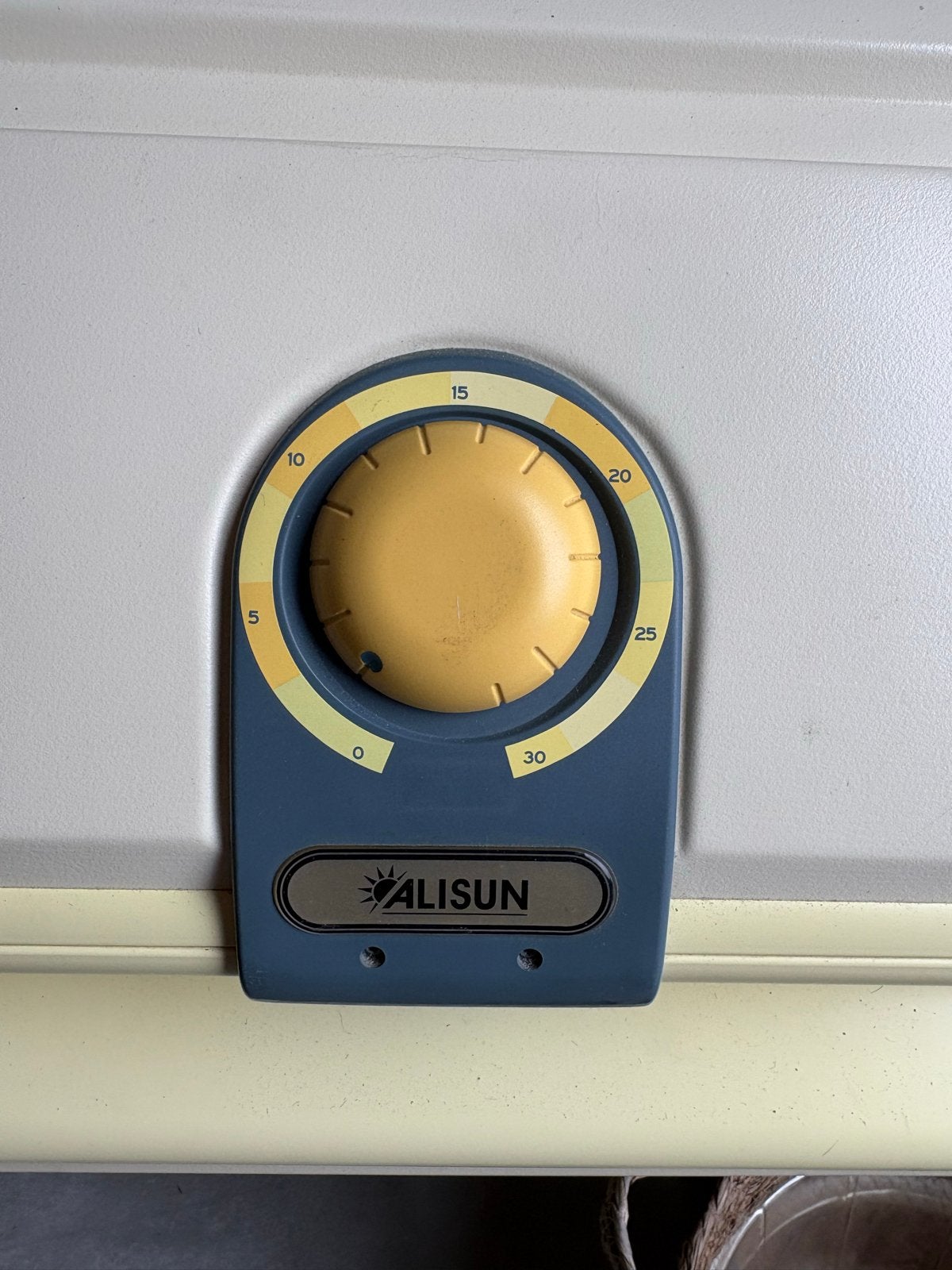 Alisun combi-zonnebank met timer, Witgoed en Apparatuur, Zonnebanken en Gezichtsbruiners, Ophalen, Gebruikt, Zonnebank enkelzijdig