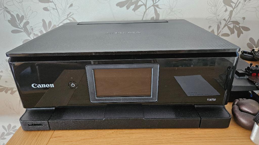 Canon printer TS8750 met klein probleempje, Computers en Software, Printers, Ophalen, Draadloos, Kleur printen, Fotoprinter