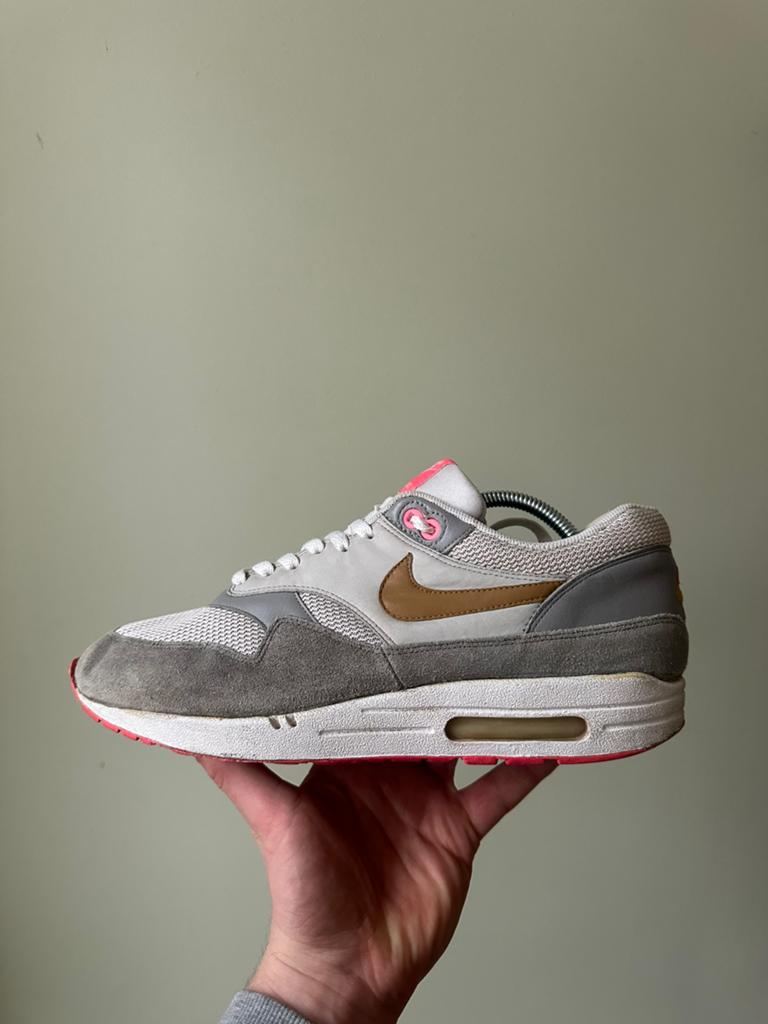 Nike Air Max 1 Pink Pack Flamingo 2007 / 45, Overige kleuren, Ophalen of Verzenden, Sneakers of Gympen, Zo goed als nieuw