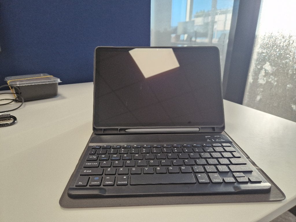 Samsung Galaxy Tab S9 FE 5G SM-X516B met toetsenbord, Computers en Software, 10 inch, Galaxy Tab S9 FE 5G SM-X516B, Ophalen of Verzenden