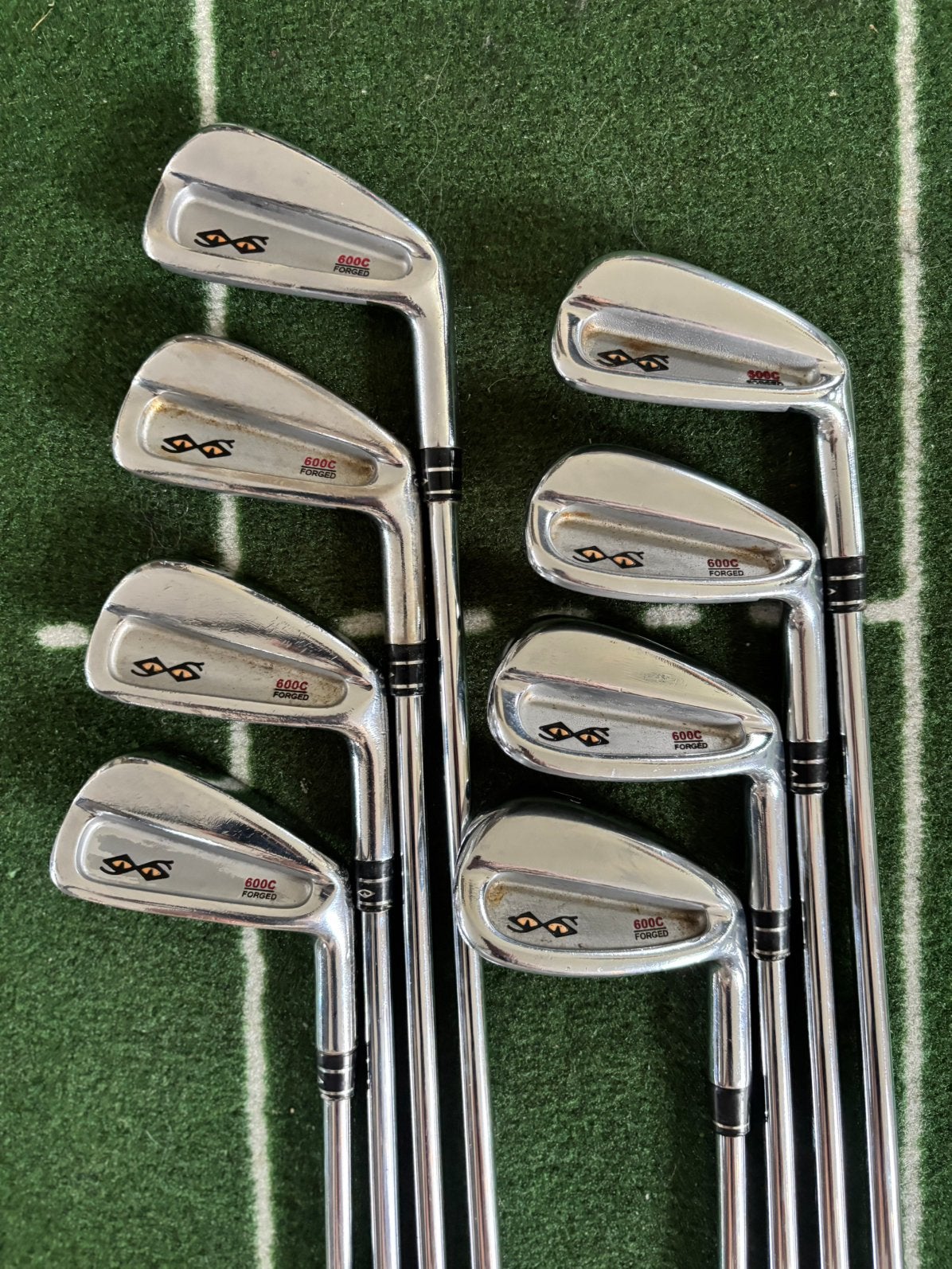Snake Eyes 600C Forged Ijzerset | 3/PW | +0.75” | Stiff Flex, Set, Snake Eyes, Ophalen of Verzenden, Zo goed als nieuw