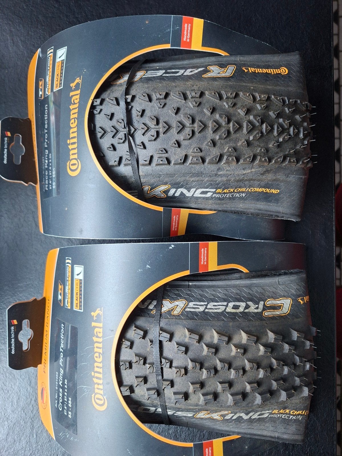 Continental Race King & Cross King Protection 27.5 x 2.20, Band, Nieuw, Mountainbike, Rubber