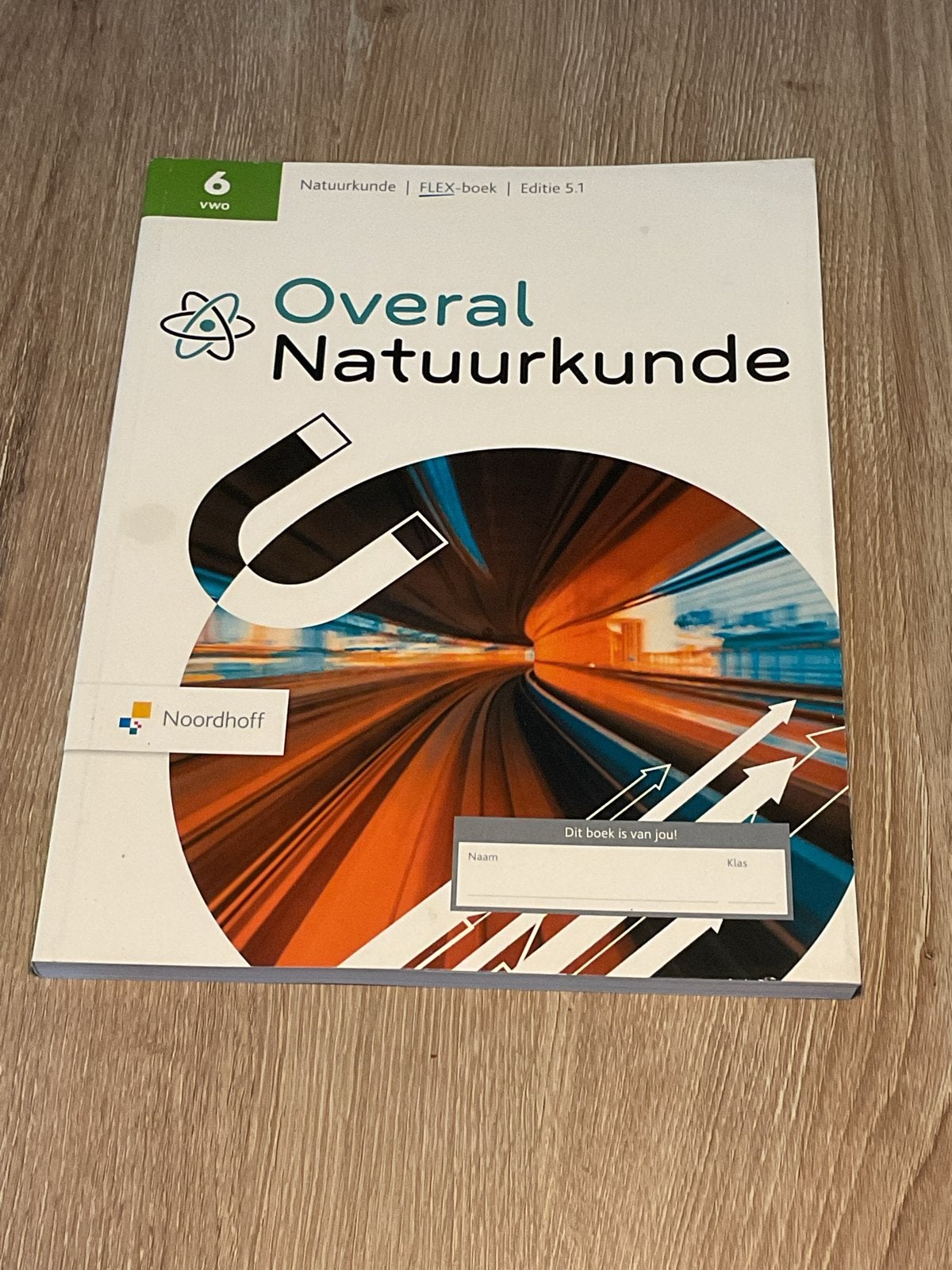 Overal Natuurkunde VWO 6, Ophalen of Verzenden, Zo goed als nieuw, VWO, Natuurkunde
