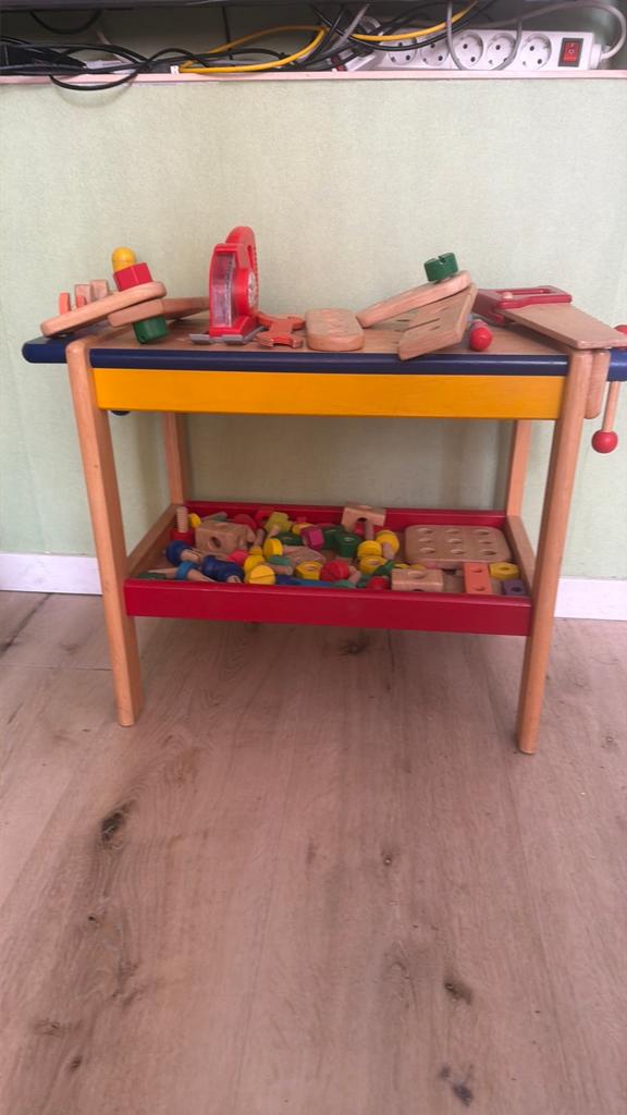 Houten werkbank voor kinderen, Kinderen en Baby's, Ophalen, Jongen of Meisje