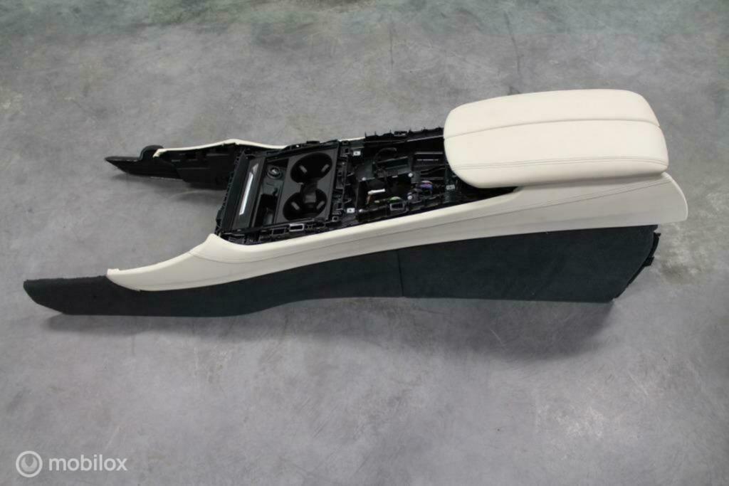 Middenconsole beige leder BMW X5 F15 (2013-2018), Auto-onderdelen, Interieur en Bekleding