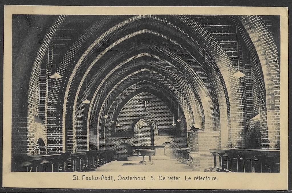 226 Oosterhout St. Paulus-Abdij, Ophalen of Verzenden, Voor 1920, Gelopen, Noord-Brabant