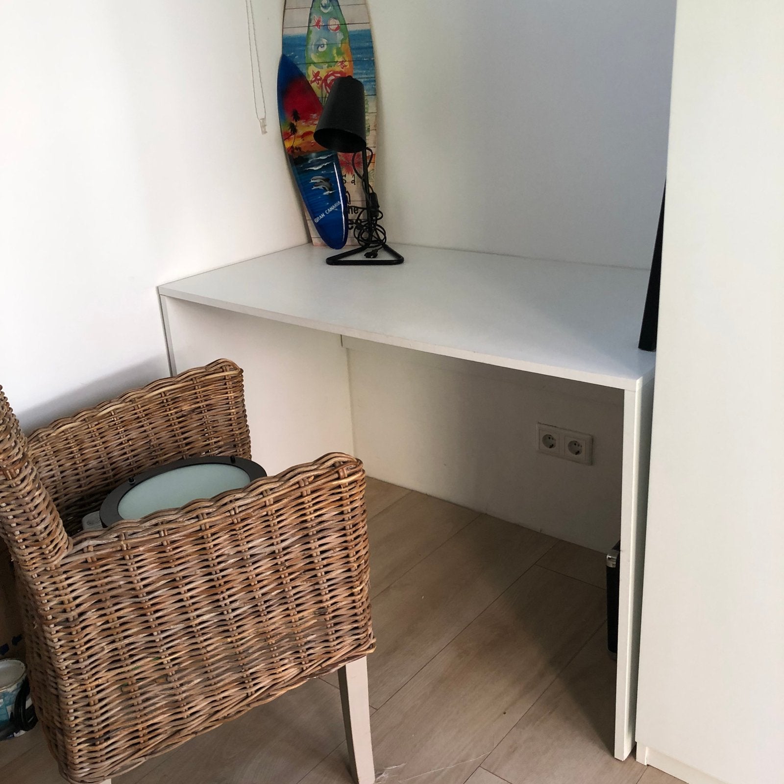 Bureau maat 116x60 cm, Ophalen, Zo goed als nieuw, Tafel(s)