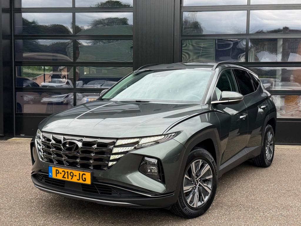 Hyundai Tucson 1.6 T-GDI HEV Comfort Leer Trekhaak 1e eig., Gebruikt, 4 cilinders, 1650 kg, Bedrijf