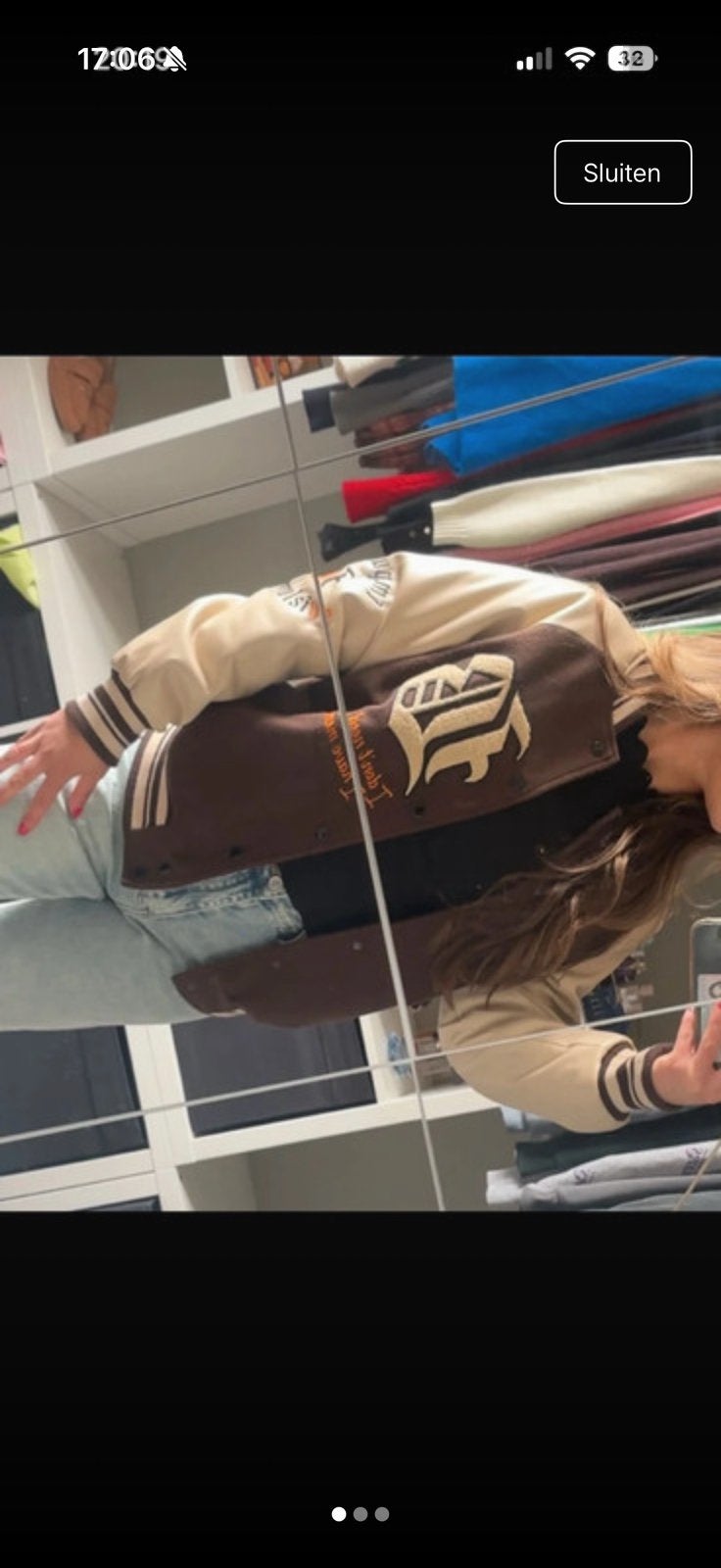 Baseball jacket Bershka, Ophalen of Verzenden, Zo goed als nieuw, Maat 34 (XS) of kleiner