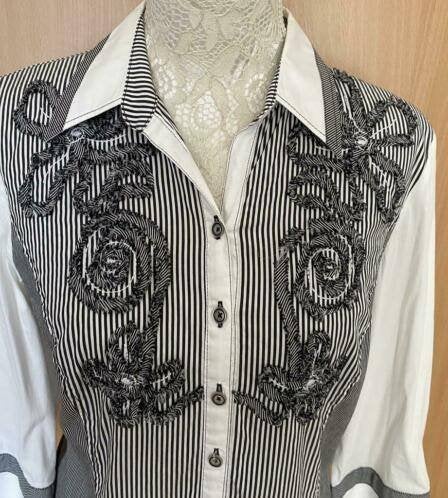 Erfo blouse maat 40 !, Kleding | Dames, Ophalen of Verzenden, Zo goed als nieuw, Maat 38/40 (M), Wit