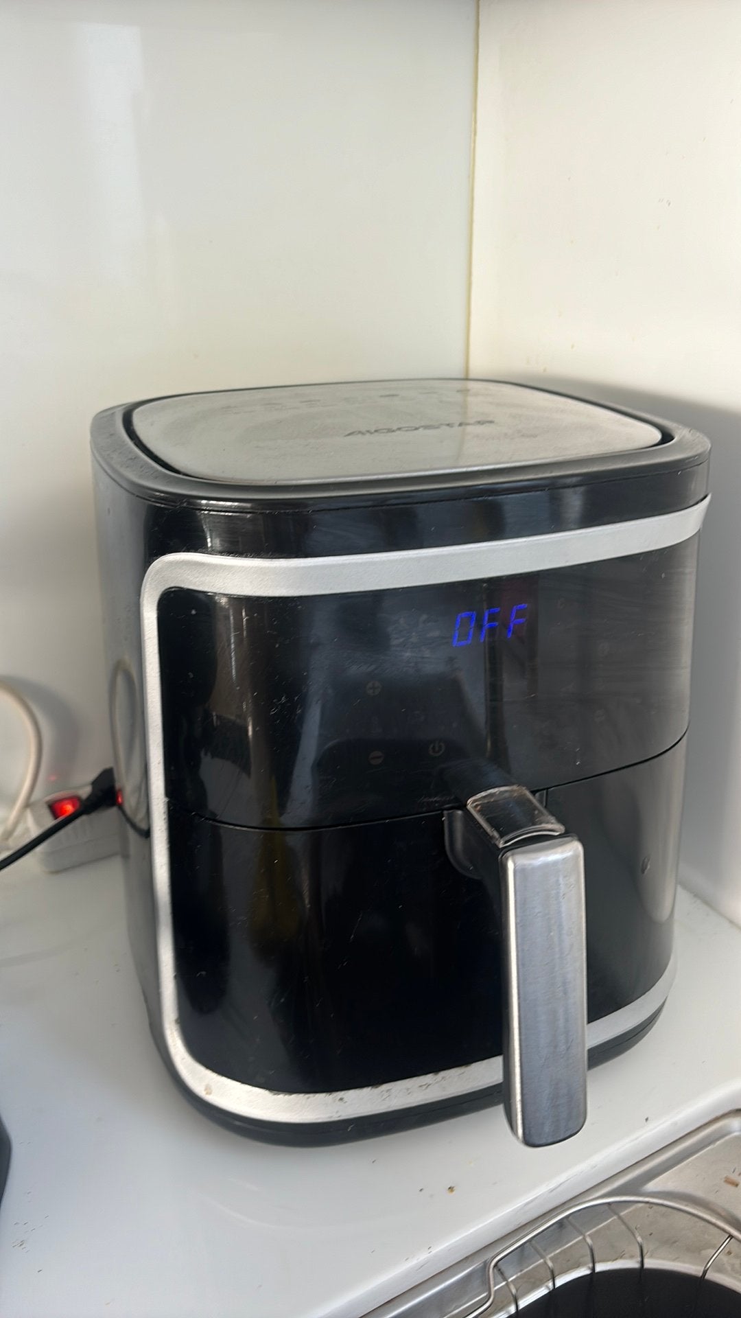 Airfryer aigostar, Witgoed en Apparatuur, Airfryers, Ophalen of Verzenden, Zo goed als nieuw, Airfryer XL