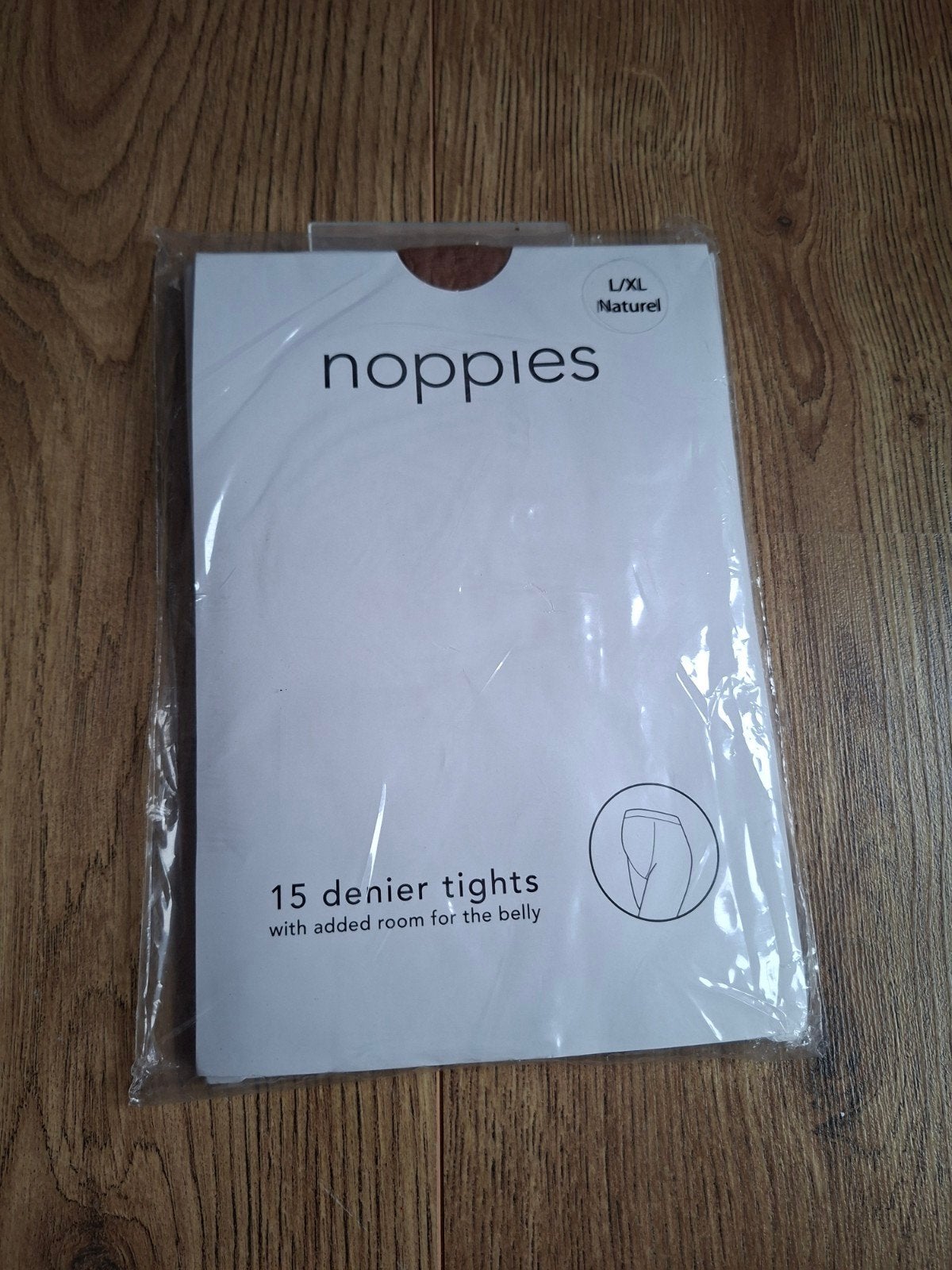 Noppies 15 denier zwangerschapspanty L/XL Naturel, Kleding | Dames, Beige, Nieuw, Overige maten, Ophalen of Verzenden