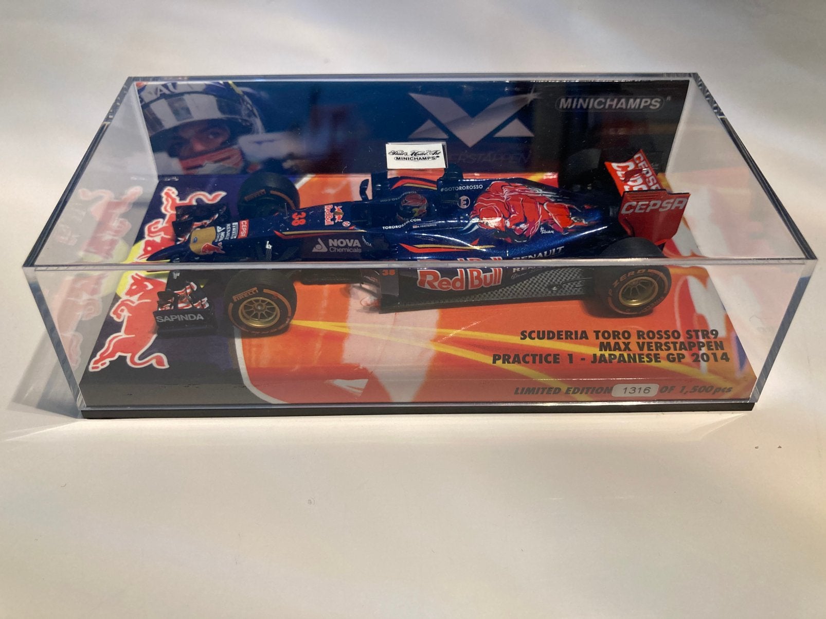 Max Verstappen toro rosso str9 japanese gp 2014, Ophalen of Verzenden, Nieuw, Formule 1