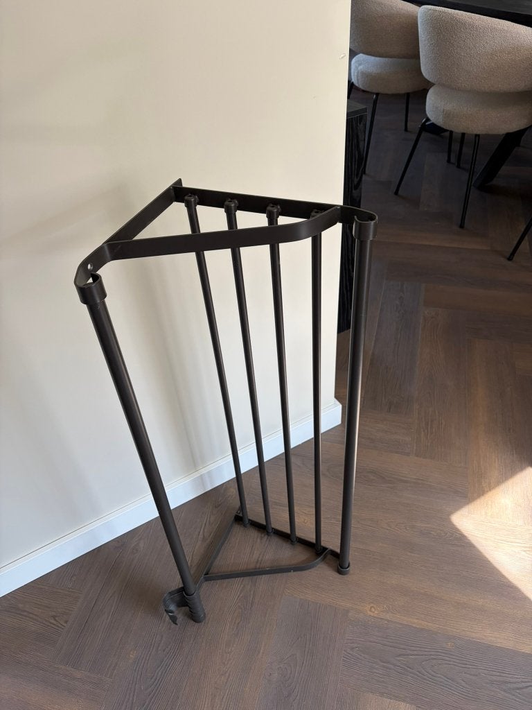 Donkergrijze kapstok IKEA, Gebruikt, Minder dan 100 cm, Metaal, Ophalen