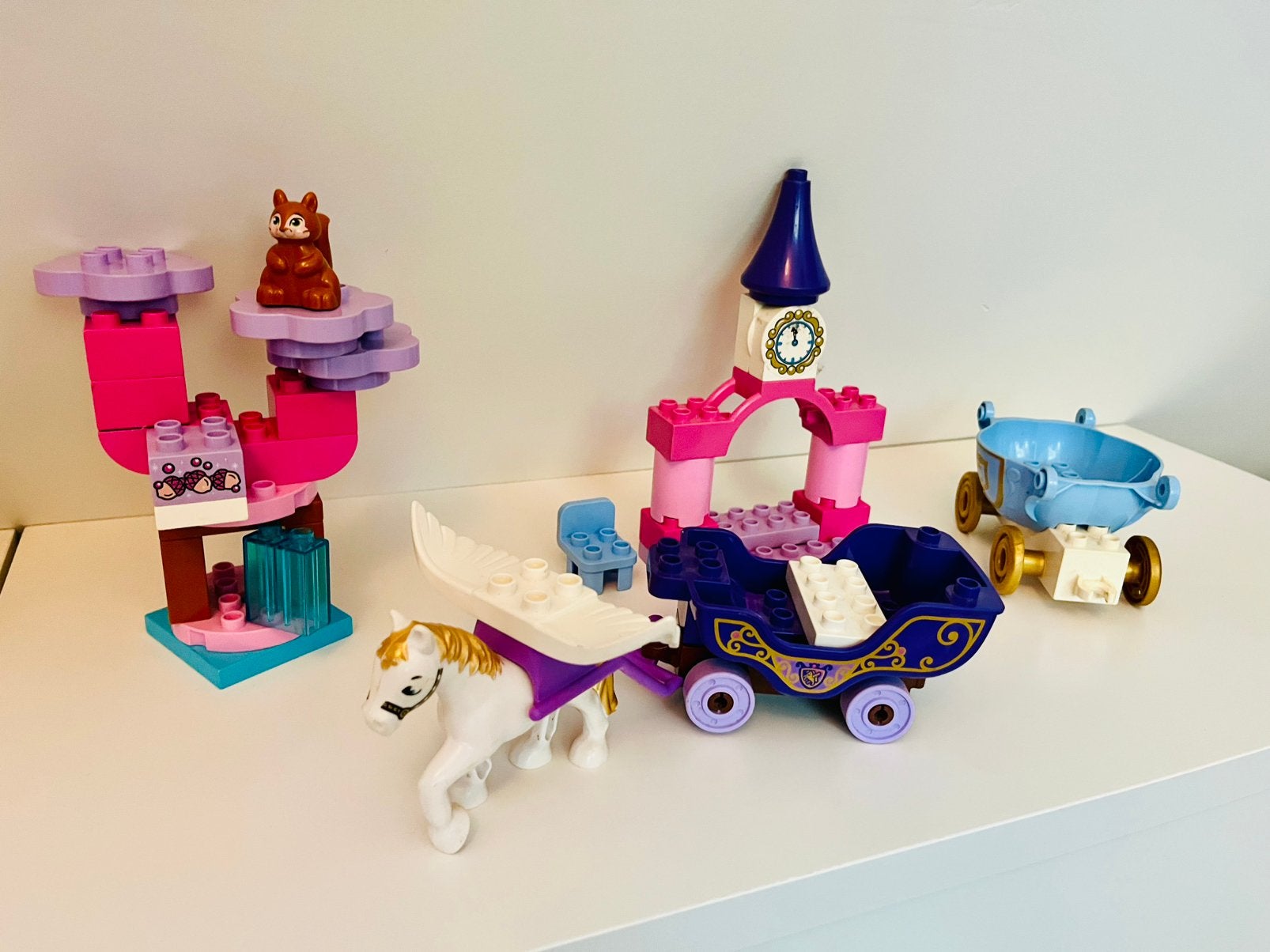LEGO Duplo: Koets van Sofia (10822) en Assepoester (6153), Ophalen, Gebruikt