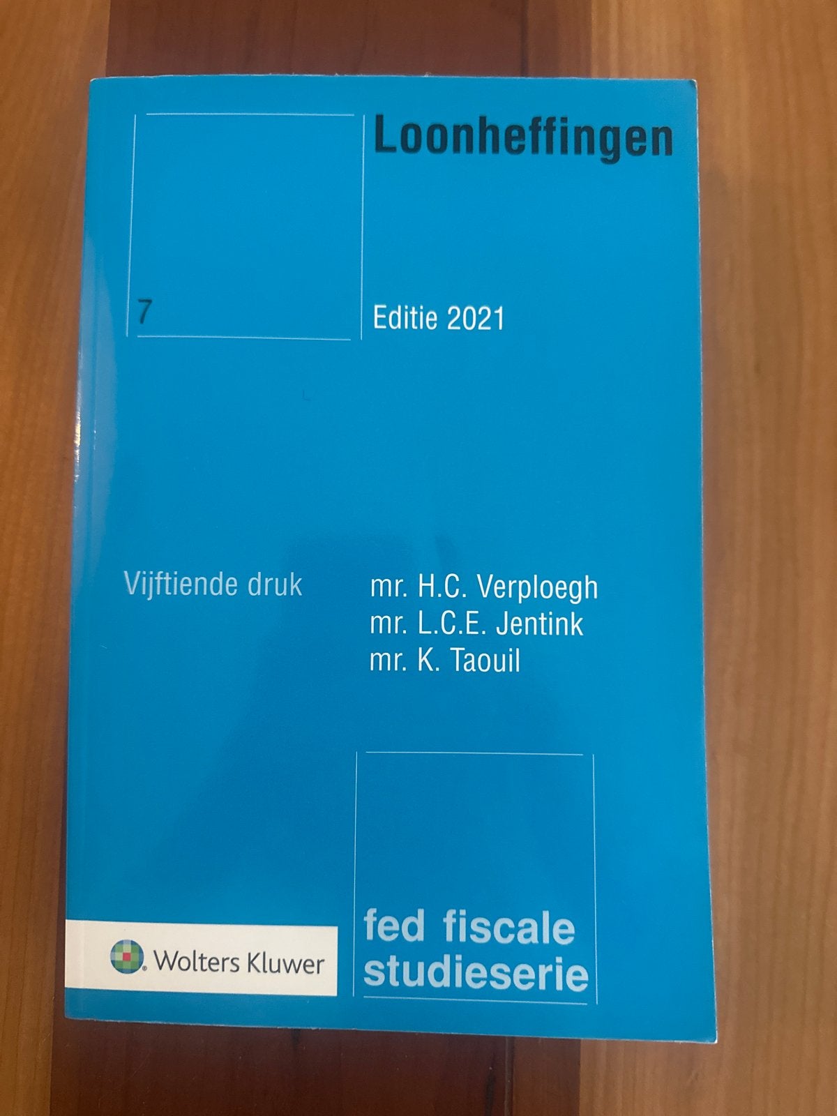 Loonheffingen - editie 2021 (15e druk), Boeken, Studieboeken en Cursussen, Verzenden, Gamma, Gelezen, HBO