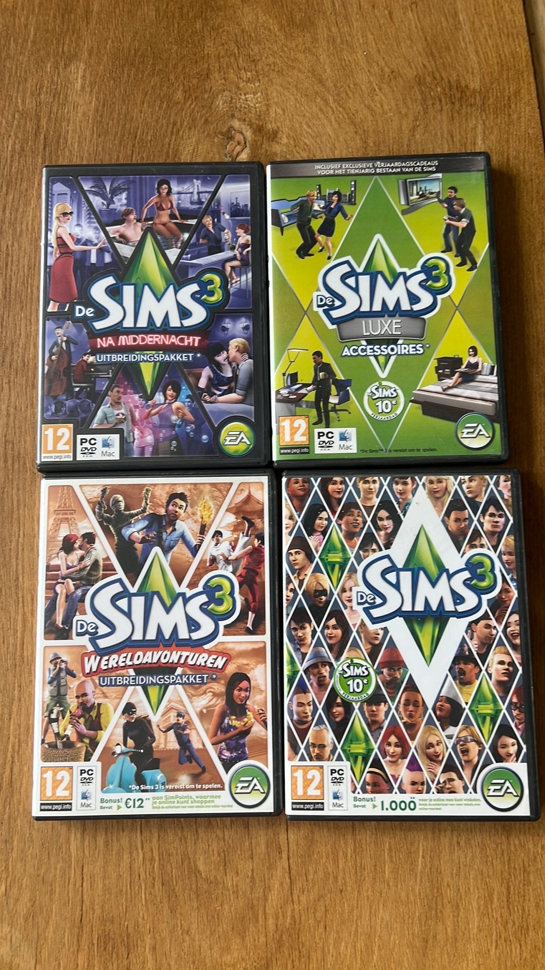 De Sims 3 + uitbreidingen, Spelcomputers en Games, Gebruikt, 1 speler, Ophalen of Verzenden, Vanaf 12 jaar