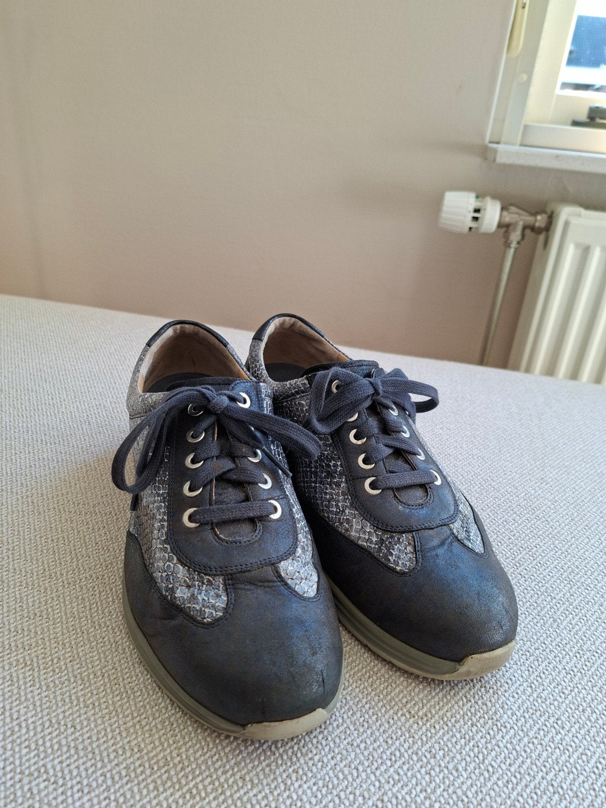 Durea sneakers, maat 7 K (40,5), Durea, Blauw, Ophalen of Verzenden, Sneakers of Gympen