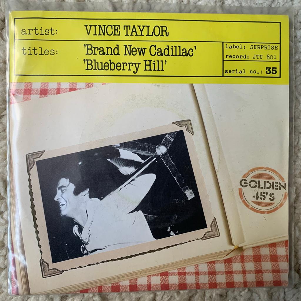 45/ Vince Taylor / ‘brand new cadilac, Ophalen of Verzenden, Zo goed als nieuw, Pop