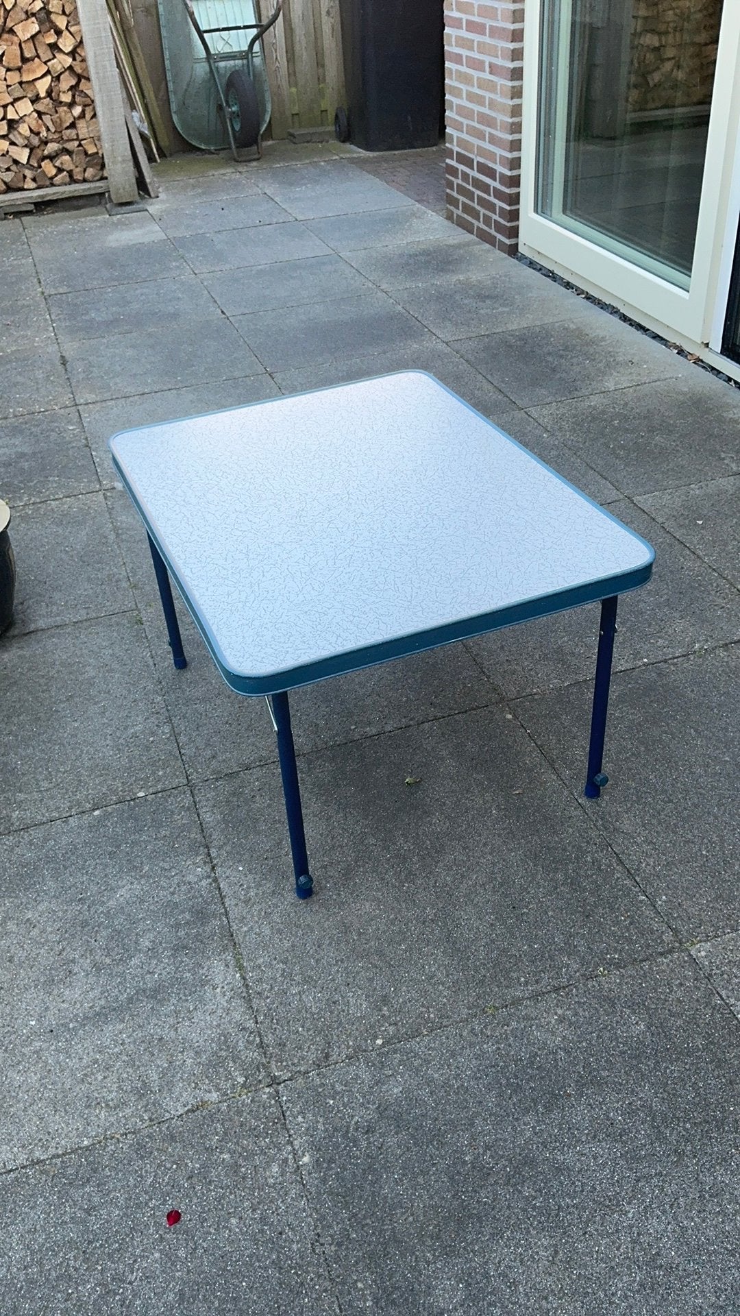 Crespo kampeertafel - inklapbaar en in hoogte verstelbaar, Ophalen, Zo goed als nieuw, Campingtafel
