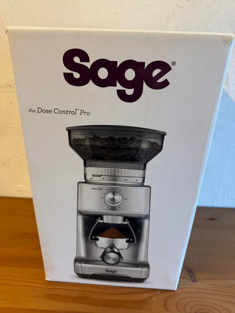 Sage Espressomachine - The Dose Control Pro - Spotprijs, Ophalen of Verzenden, Zo goed als nieuw