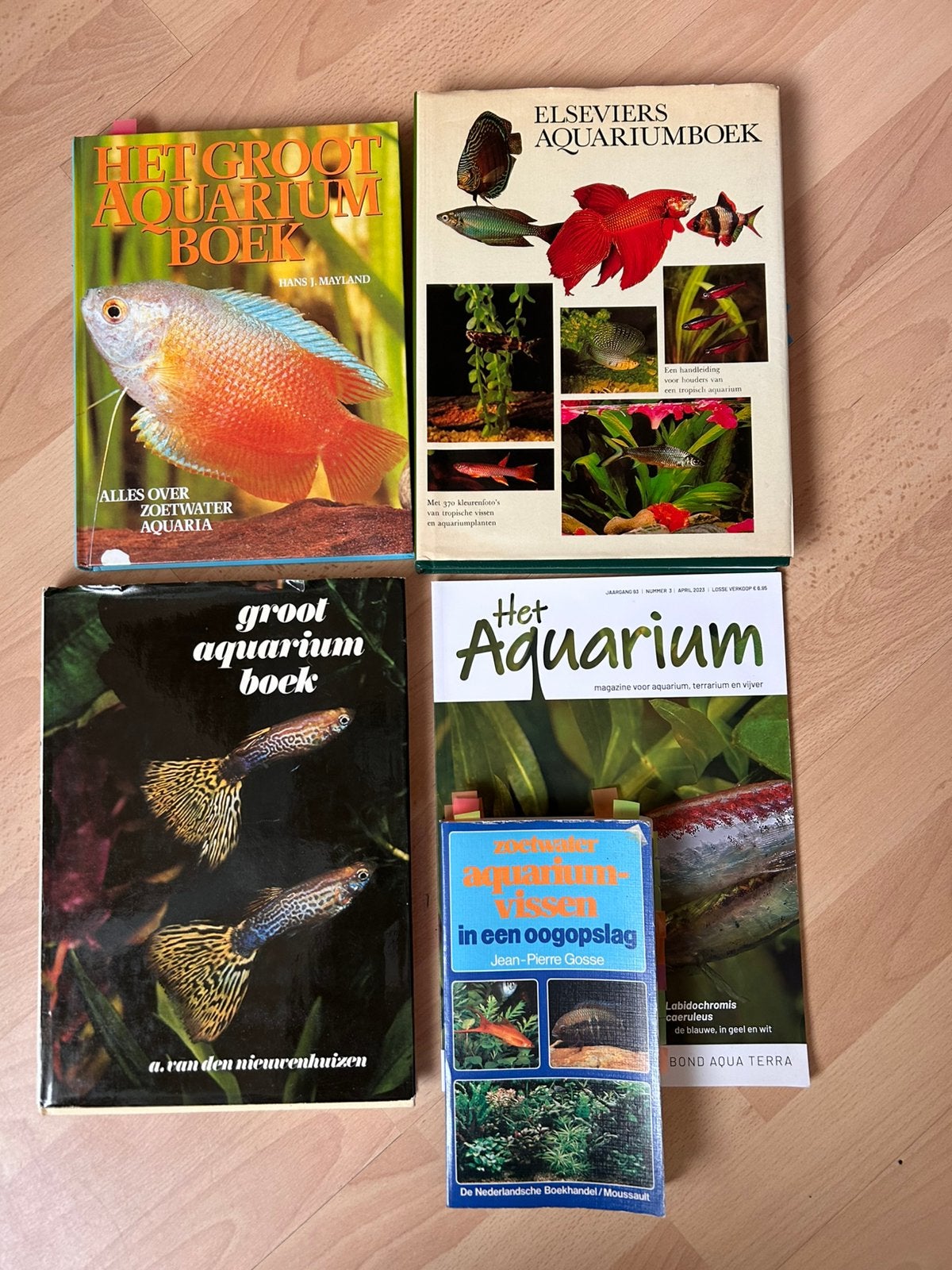 Aquarium boeken, Ophalen of Verzenden, Zo goed als nieuw, Natuur algemeen