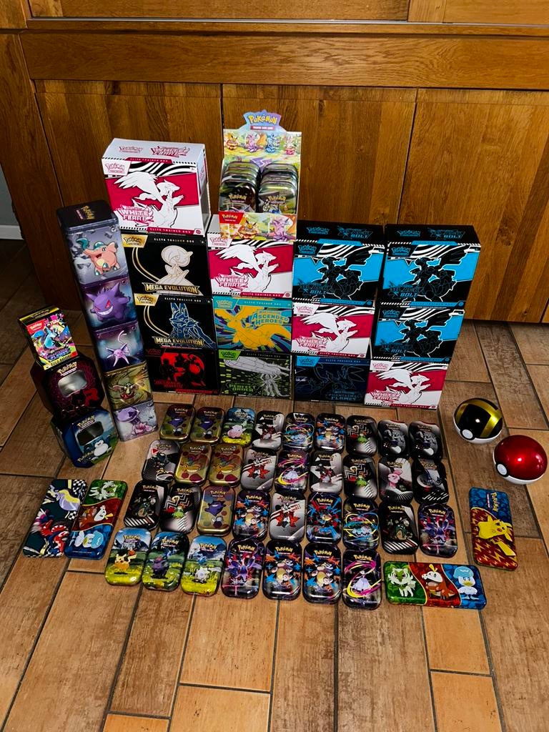 Pokemon lege elite trainer boxen, UPC, mini tins, tins, etc., Ophalen of Verzenden, Zo goed als nieuw, Overige typen