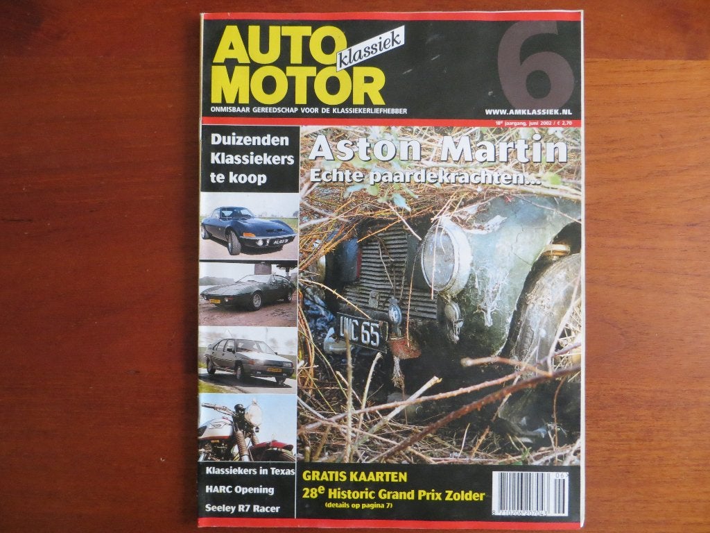 Auto Motor Klassiek 6 2002 Aston Martin, Citroën BX Sport, Ophalen of Verzenden, Nieuw, Citroën