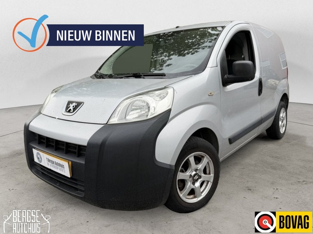 Peugeot Bipper 1.4 HDi XT Airco Elek. Ramen Lmv Nap, Stof, Gebruikt, Zwart, 4 cilinders