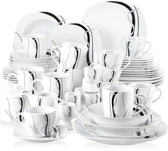 Serviesset - Servies - Plate - Compleet Tafelservies - Borde, Corvance B.V., Verzenden, Nieuw, Corvancebol@gmail.com