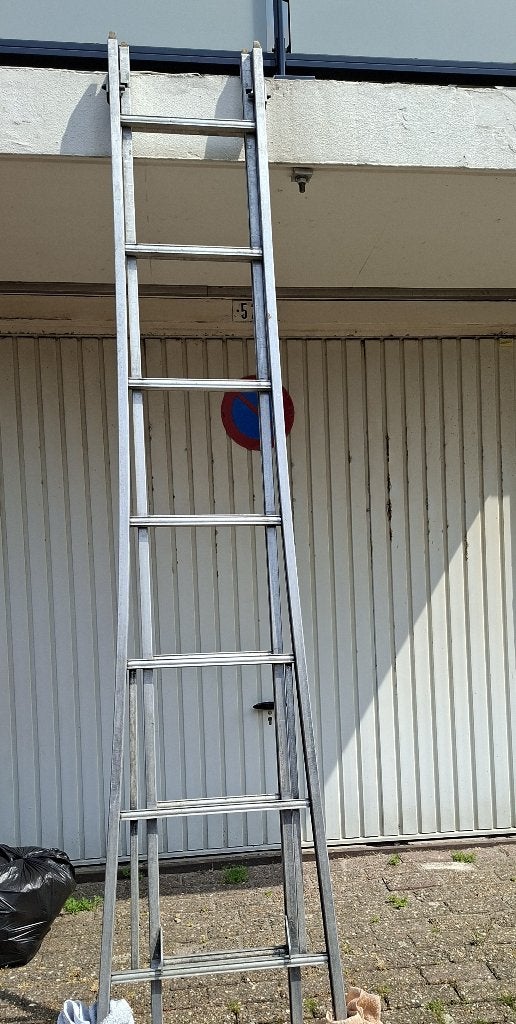 Steekladder, Ophalen, Zo goed als nieuw, Ladder, Opvouwbaar of Inschuifbaar