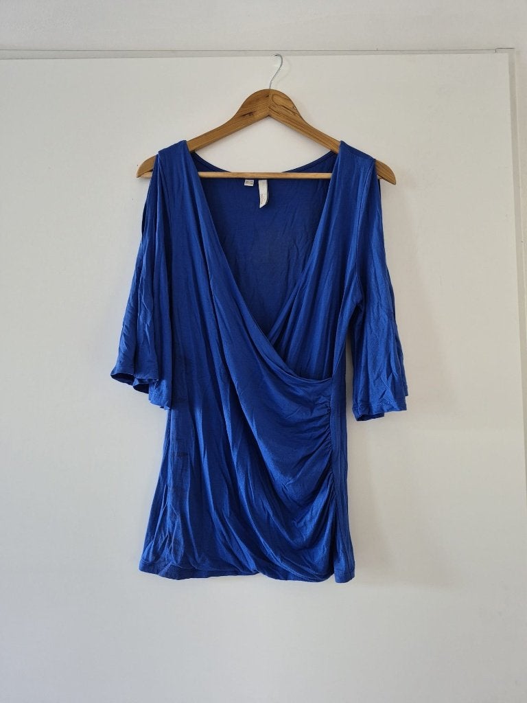 Blouse Bodyflirt maat 36/38 dames - blauw, Blauw, Ophalen of Verzenden, Zo goed als nieuw, Maat 36 (S)