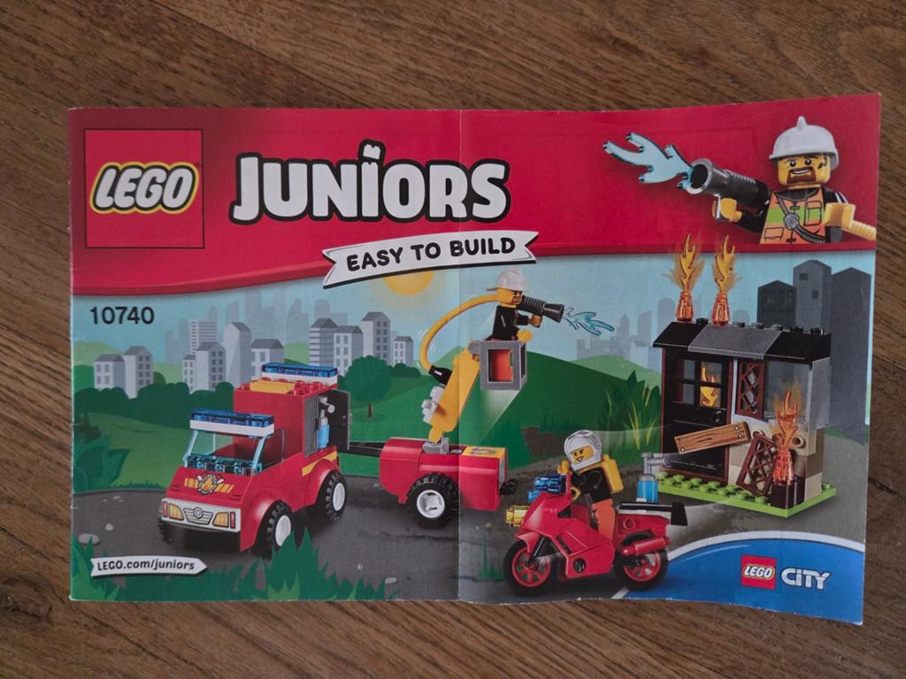 Lego Juniors 10740 Brandweer Starterset - Compleet, Compleet, Lego, Ophalen of Verzenden, Complete set