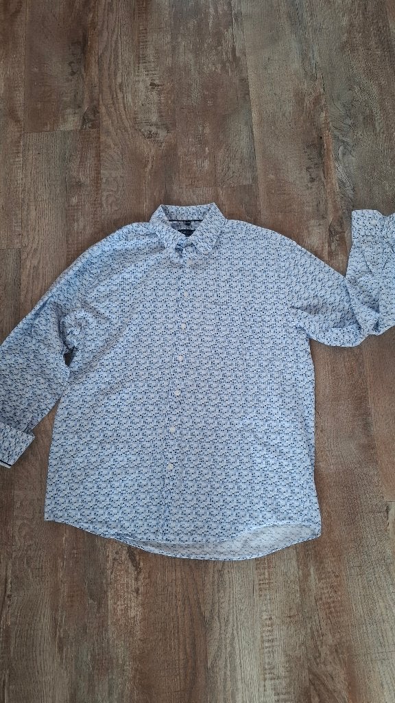 Heren overhemd, Wit, Ophalen of Verzenden, Zo goed als nieuw, Halswijdte 41/42 (L)
