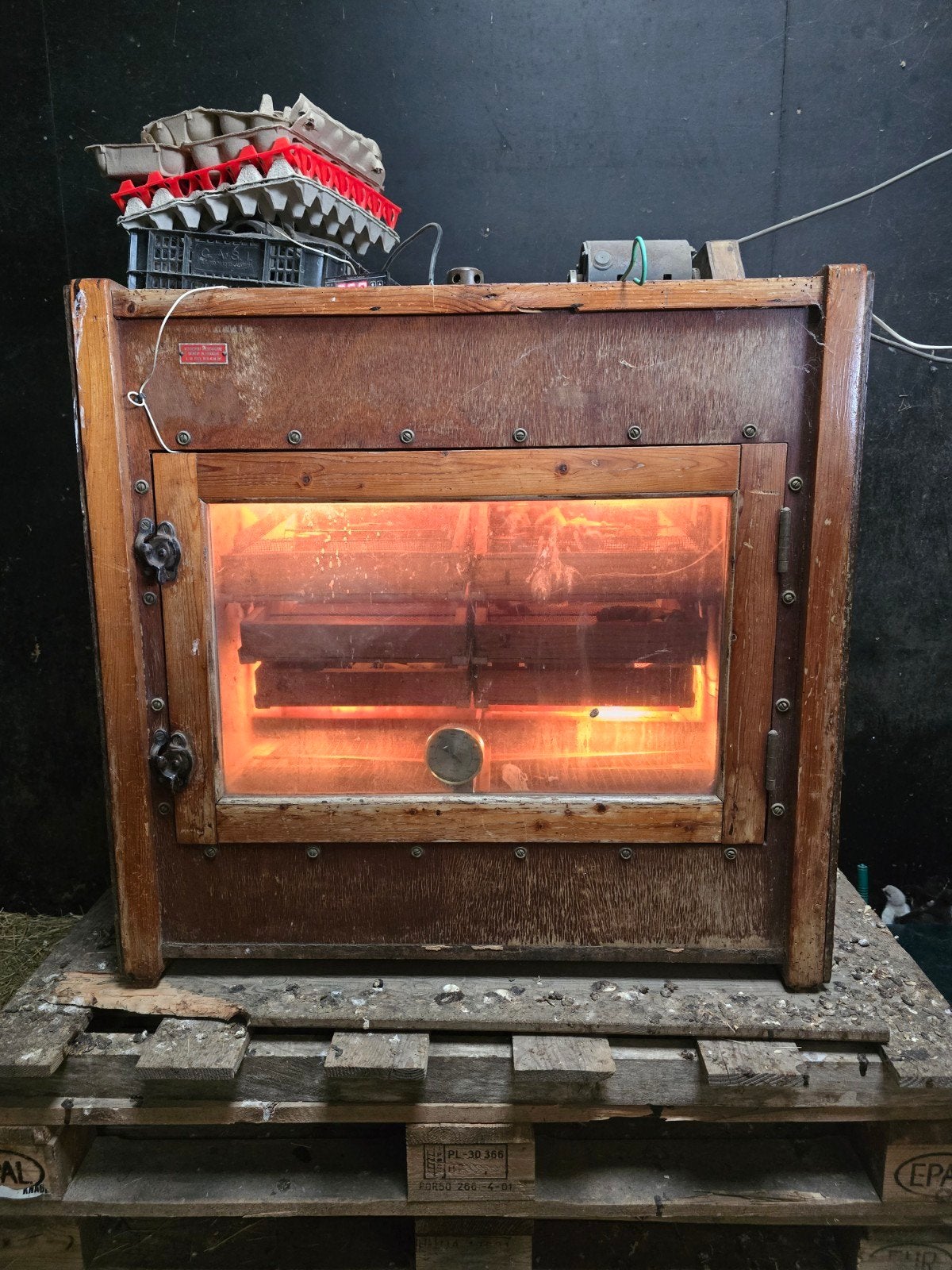 Broedmachine automatisch, Dieren en Toebehoren, Pluimvee | Toebehoren, Ophalen, Gebruikt, Broedmachine