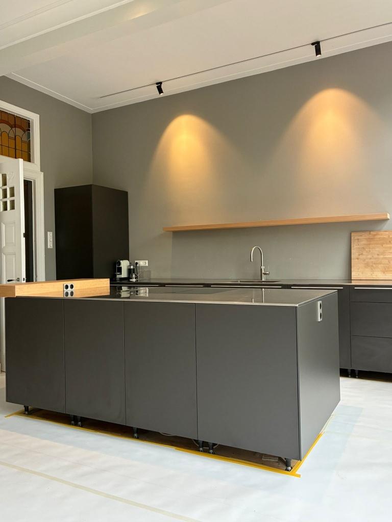 Bulthaup B3, met kookeiland , in optimale conditie keuken, Ophalen, Bruin, Overige typen, Zo goed als nieuw