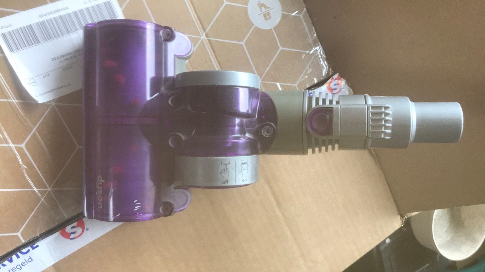 stofzuiger hulpstuk Dyson, draaiende borstel, Ophalen of Verzenden, 1200 tot 1600 watt