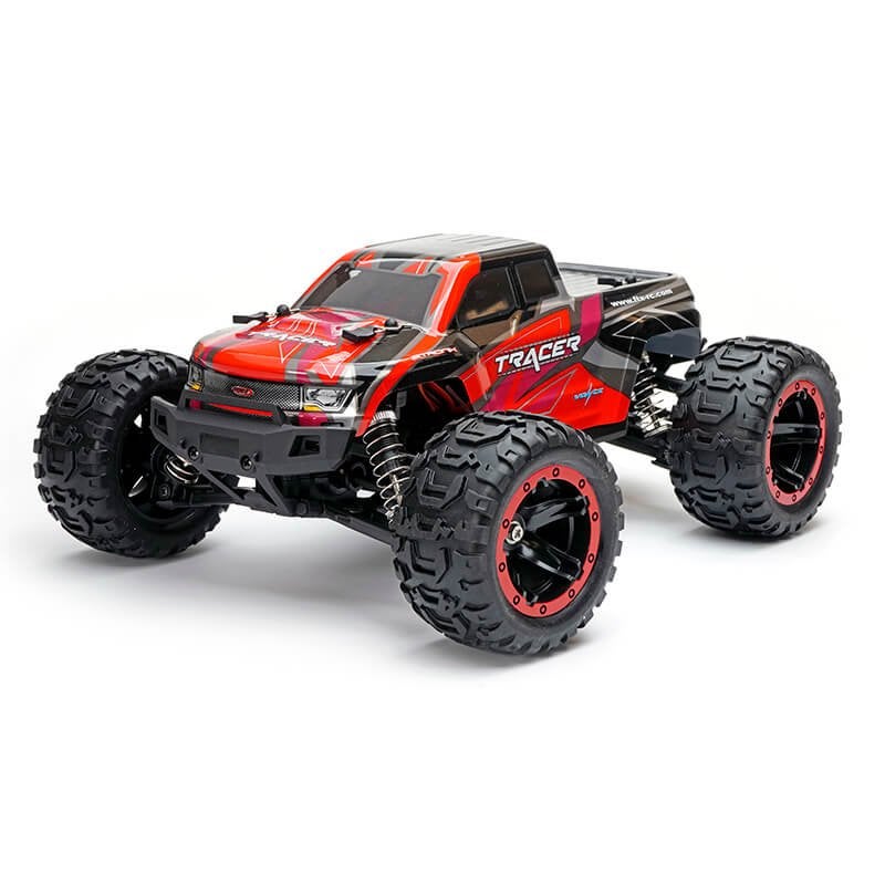 FTX TRACER 1/16 4WD MONSTER TRUCK RTR - RED, Hobby en Vrije tijd, Modelbouw | Radiografisch | Auto's, Nieuw, Auto offroad, Overige schalen