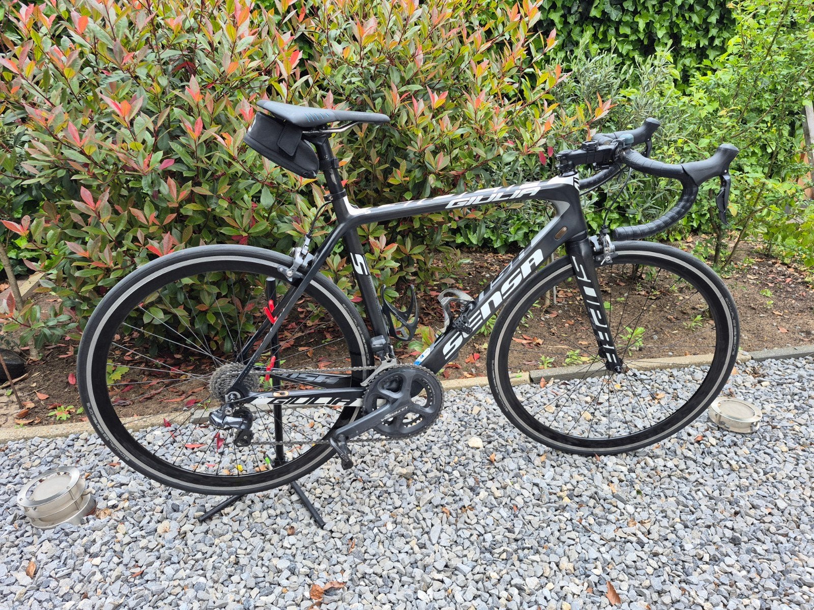 Sensa Giulia di2 Ultegra afgemonteerd., Carbon, Meer dan 20 versnellingen, 53 tot 57 cm, Ophalen