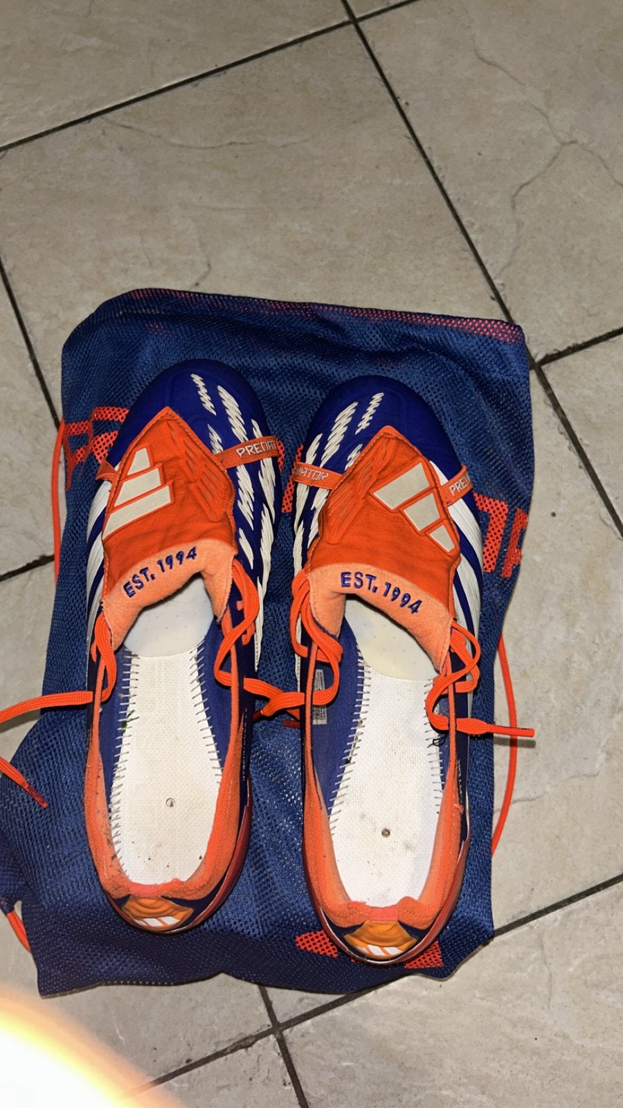 Adidas Predator24 elite voetbalschoenen bt met zak, Ophalen of Verzenden, Gebruikt, Schoenen