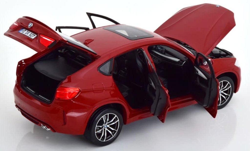 BMW X6 M 2015 Rood metallic schaal 1/18 NOREV ref: 183242, Ophalen of Verzenden, Nieuw, Auto, Norev