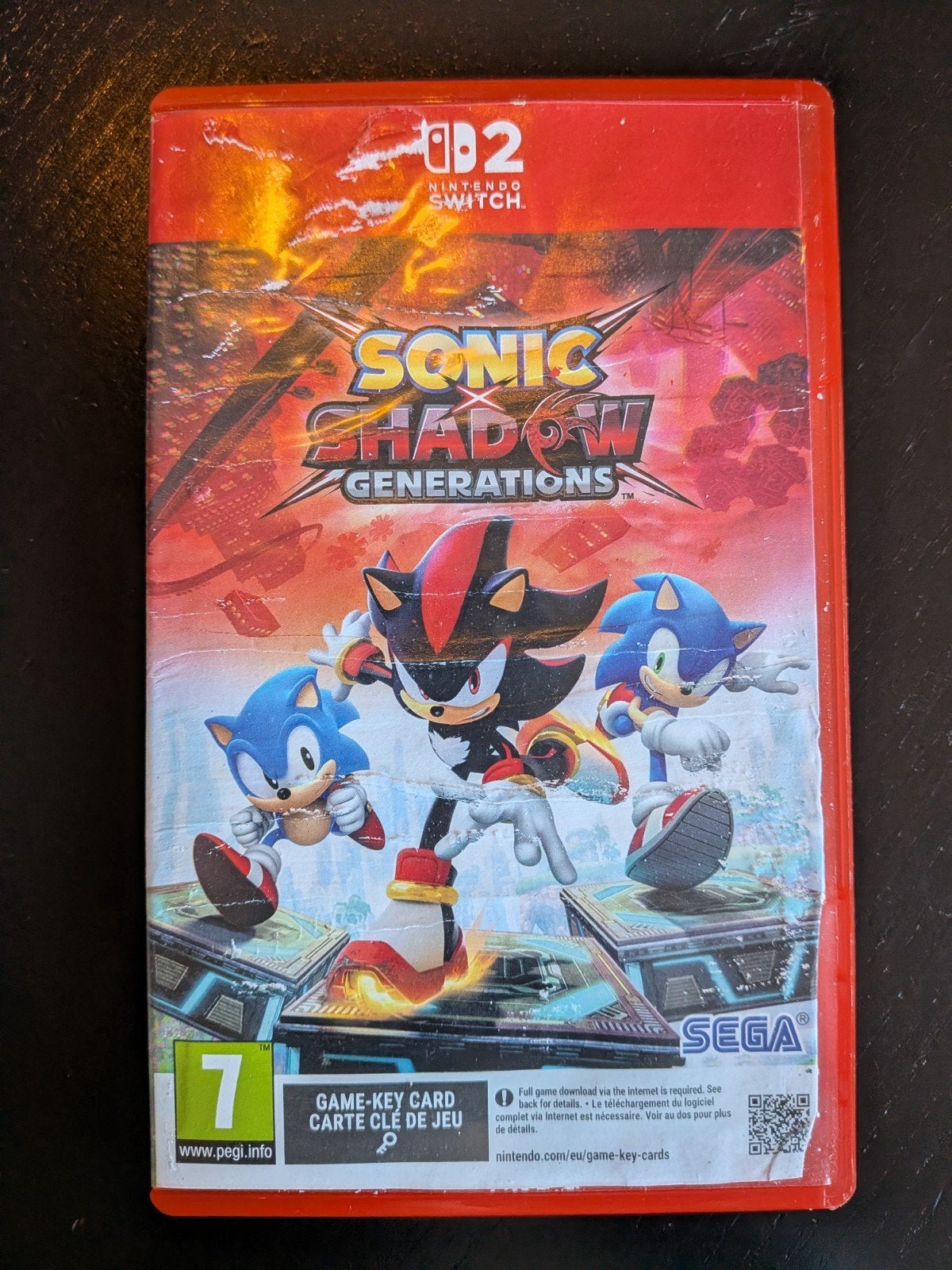 Sonic X Shadow Generations Nintendo Switch 2, Gebruikt, 1 speler, Ophalen of Verzenden, Platform
