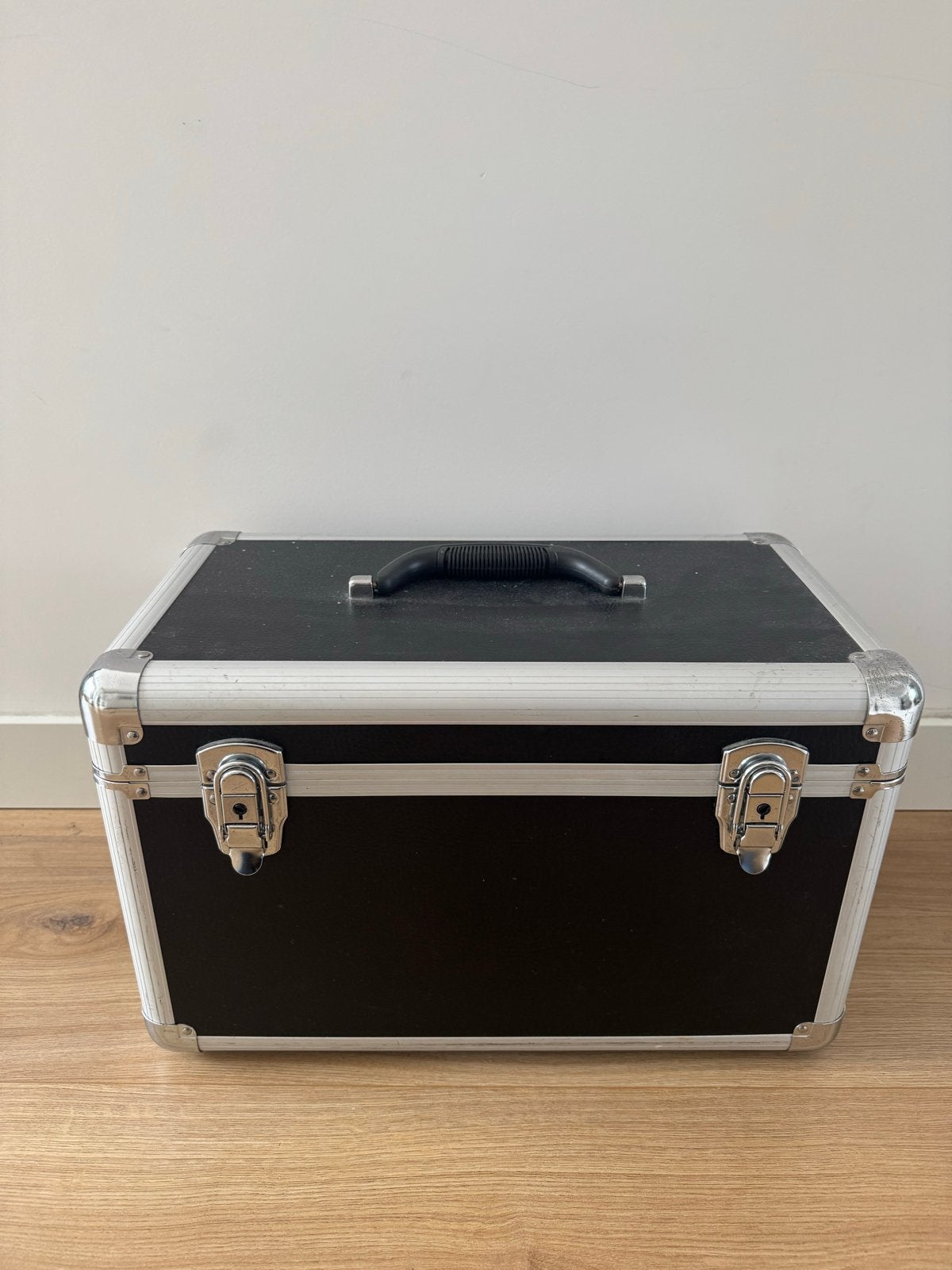 Professionele Kapperskoffer - Zwart Hardcase, Gebruikt, Zwart, Ophalen of Verzenden, Met slot