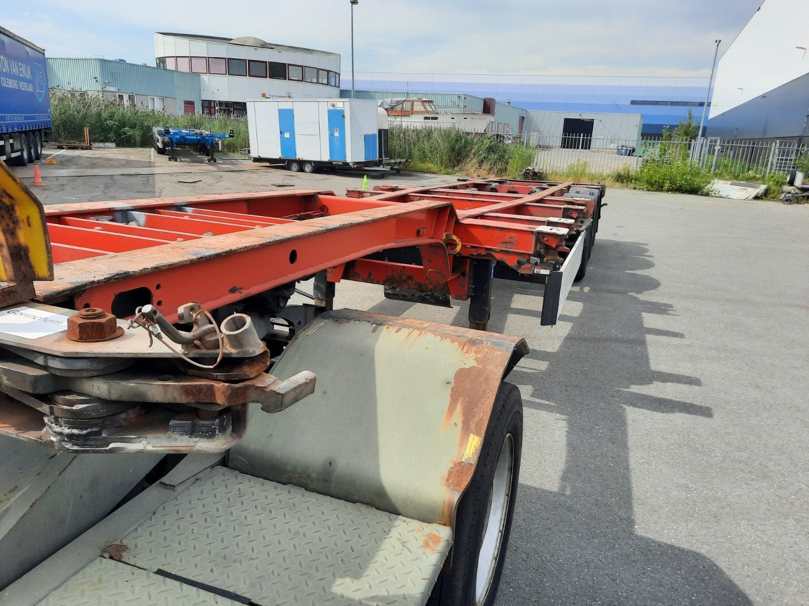 schmitz chassis 20/40/45 ft, te koop te huur, Ophalen of Verzenden