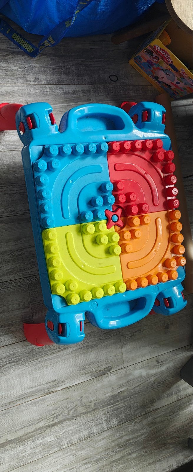 Mega Bloks Bouwtafel met blokken, Ophalen, Gebruikt, Megabloks