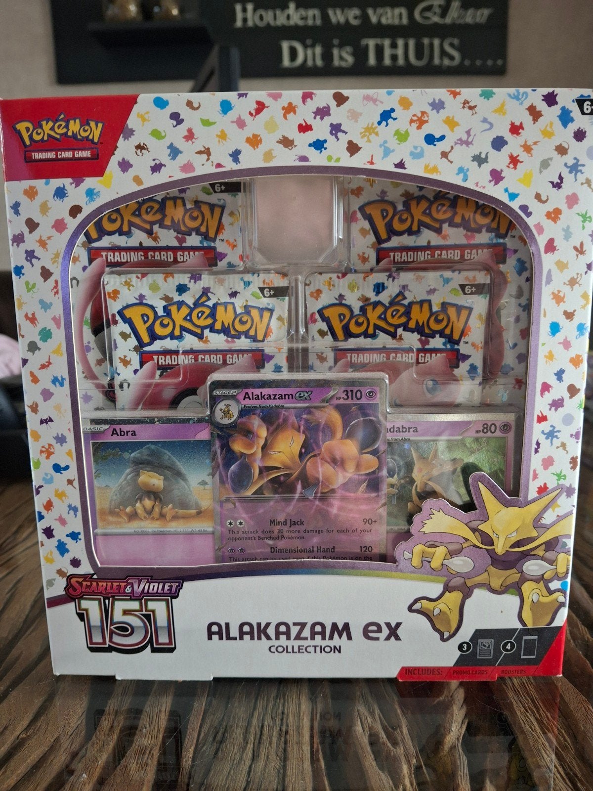 151 alakazam ex box, Ophalen of Verzenden