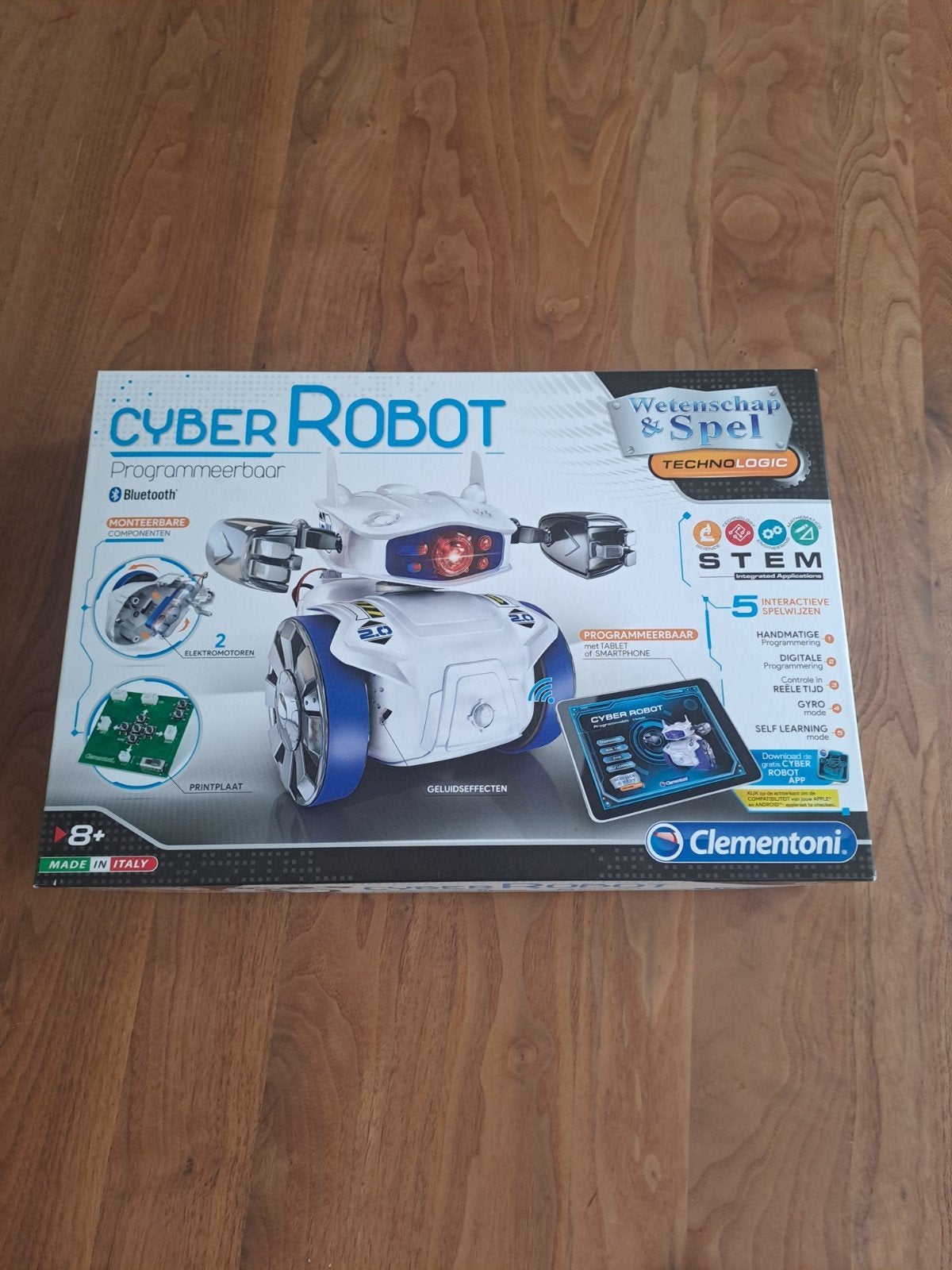 Clementoni Cyber Robot 2.0 Programmeerbare Robot, Ophalen of Verzenden, Zo goed als nieuw, Bouwen, Met licht