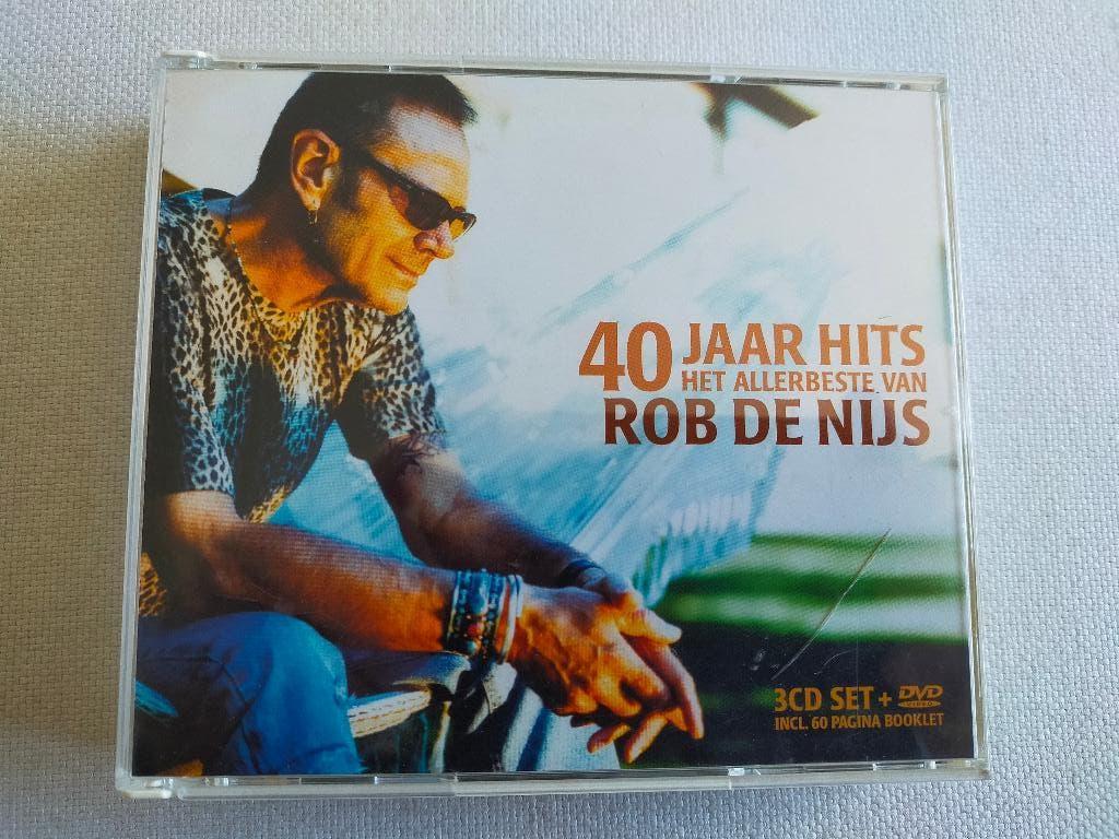 3 CD + 1 DVD van Rob de Nijs, Cd's en Dvd's, Cd's | Nederlandstalig, Ophalen, Zo goed als nieuw, Pop